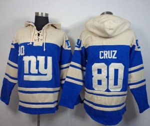 Jerseys Factory Cheap Nike Giants #80 Victor Cruz Blue Sawyer Ho