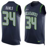 Jerseys Factory Cheap Nike Seahawks #34 Thomas Rawls Steel Blue