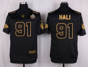 Jerseys Factory Cheap Nike Chiefs #91 Tamba Hali Black Men's Sti