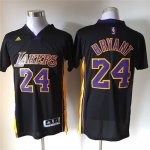 Jerseys Factory Cheap Revolution 30 Lakers #24 Kobe Bryant Black