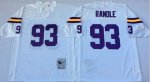 Jerseys Factory Cheap Mitchell And Ness Vikings #93 John Randle