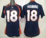 Jerseys Factory Cheap Nike Broncos #18 Peyton Manning Blue Alter