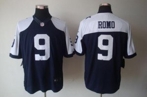 Jerseys Factory Cheap Nike Cowboys #9 Tony Romo Navy Blue Thanks