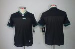 Jerseys Factory Cheap Nike Eagles Blank Black Alternate Youth Em