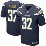 Jerseys Factory Cheap Nike Chargers #32 Eric Weddle Navy Blue Te
