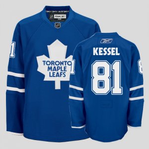 Jerseys Factory Cheap Maple Leafs #81 Kessel Embroidered Blue Yo