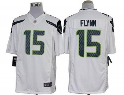 Jerseys Factory Cheap Nike Seahawks #15 Matt Flynn White Men's E