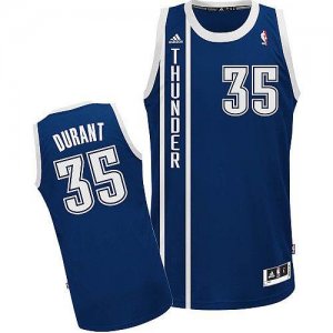 Jerseys Factory Cheap Thunder #35 Kevin Durant Blue Alternate St