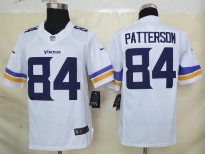 Jerseys Factory Cheap Nike Vikings #84 Cordarrelle Patterson Whi