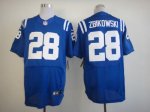 Jerseys Factory Cheap Nike Colts #28 Tom Zbikowski Royal Blue Te