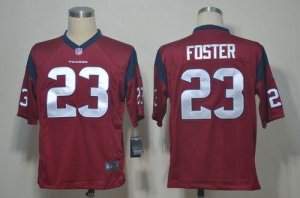 Jerseys Factory Cheap Nike Texans #23 Arian Foster Red Alternate