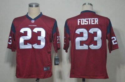 Jerseys Factory Cheap Nike Texans #23 Arian Foster Red Alternate