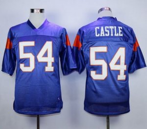 Jerseys Factory Cheap Blue Mountain State #54 Thad Castle Blue S