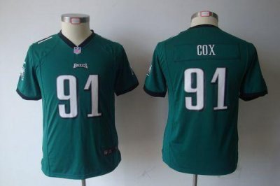Jerseys Factory Cheap Nike Eagles #91 Fletcher Cox Midnight Gree