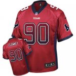Jerseys Factory Cheap Nike Texans #90 Jadeveon Clowney Red Alter