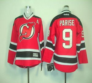 Jerseys Factory Cheap Devils #9 Zach Parise Red Home Embroidered