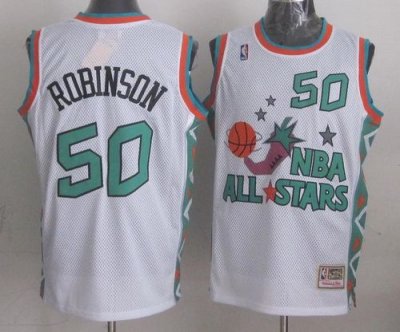 Jerseys Factory Cheap Mitchell And Ness Spurs #50 David Robinson