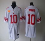 Jerseys Factory Cheap Nike Giants #10 Eli Manning White With C P