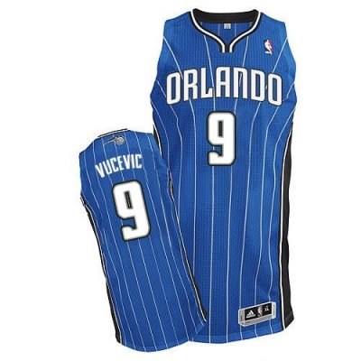 Jerseys Factory Cheap Revolution 30 Magic #9 Nikola Vucevic Blue