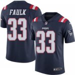 Jerseys Factory Cheap Nike Patriots #33 Kevin Faulk Navy Blue Me
