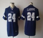 Jerseys Factory Cheap Nike Cowboys #24 Morris Claiborne Navy Blu