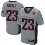 Jerseys Factory Cheap Nike Texans #23 Arian Foster Grey Shadow W