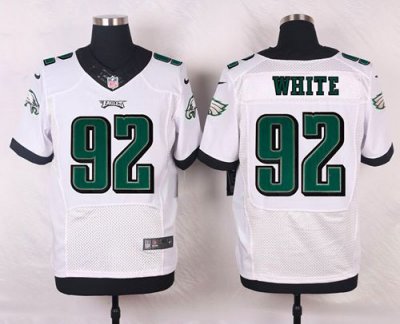 Jerseys Factory Cheap Nike Eagles #92 Reggie White White Men's S