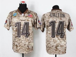 Jerseys Factory Cheap Nike Bengals #14 Andy Dalton Camo Men's St