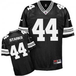 Jerseys Factory Cheap Nike Packers #44 James Starks Black Shadow