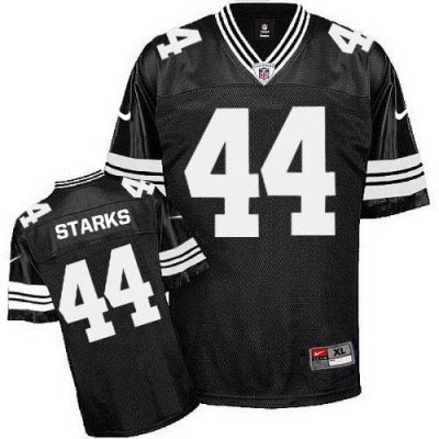 Jerseys Factory Cheap Nike Packers #44 James Starks Black Shadow