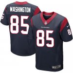 Jerseys Factory Cheap Nike Texans #85 Nate Washington Navy Blue