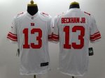 Jerseys Factory Cheap Nike Giants #13 Odell Beckham Jr White Men