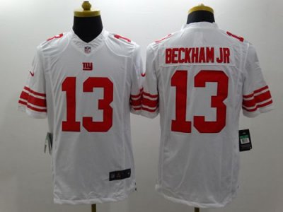 Jerseys Factory Cheap Nike Giants #13 Odell Beckham Jr White Men