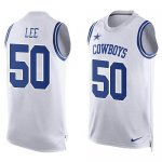Jerseys Factory Cheap Nike Cowboys #50 Sean Lee White Men's Stit