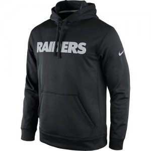 Jerseys Factory Cheap Men's Oakland Raiders Nike Black KO Wordma