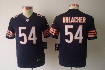 Jerseys Factory Cheap Nike Bears #54 Brian Urlacher Navy Blue Te