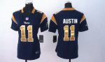 Jerseys Factory Cheap Nike Rams #11 Tavon Austin Navy Blue Team