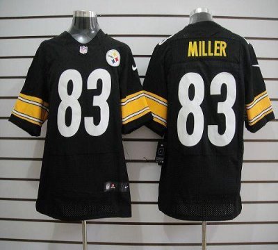 Jerseys Factory Cheap Nike Steelers #83 Heath Miller Black Team