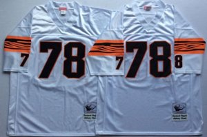 Jerseys Factory Cheap Mitchell And Ness Bengals #78 Anthony Muno