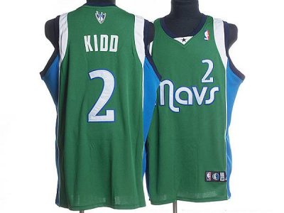 Jerseys Factory Cheap Mavericks #2 Jason Kidd Stitched NBA Green