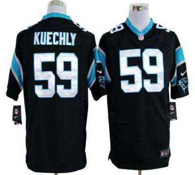 Jerseys Factory Cheap Nike Panthers #59 Luke Kuechly Black Team