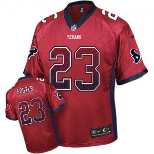 Jerseys Factory Cheap Nike Texans #23 Arian Foster Red Alternate