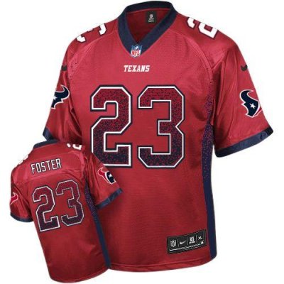 Jerseys Factory Cheap Nike Texans #23 Arian Foster Red Alternate