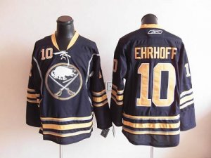 Jerseys Factory Cheap Sabres #10 Christian Ehrhoff Navy Blue Emb