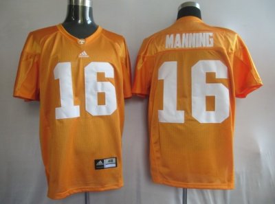 Jerseys Factory Cheap Vols #16 Peyton Manning Orange Embroidered