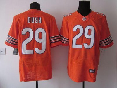 Jerseys Factory Cheap Nike Bears #29 Michael Bush Orange Alterna