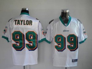Jerseys Factory Cheap Dolphins Jason Taylor #99 White Stitched N