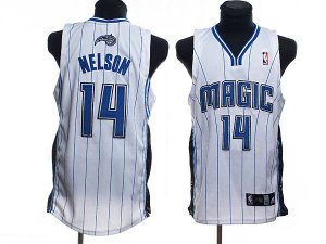 Jerseys Factory Cheap Magic #14 Jameer Nelson Stitched White NBA