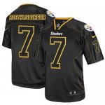 Jerseys Factory Cheap Nike Steelers #7 Ben Roethlisberger Lights