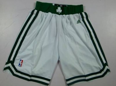 Jerseys Factory Cheap Boston Celtics White NBA Shorts